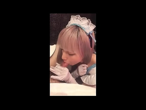 ❤️ جاپاني بت [میوکا]، د فرانسوي نوکرۍ جامې، لومړۍ برخه، بلو جاب او د لوشن سره ټوکر ❤️  په ps.japangaysex.ru